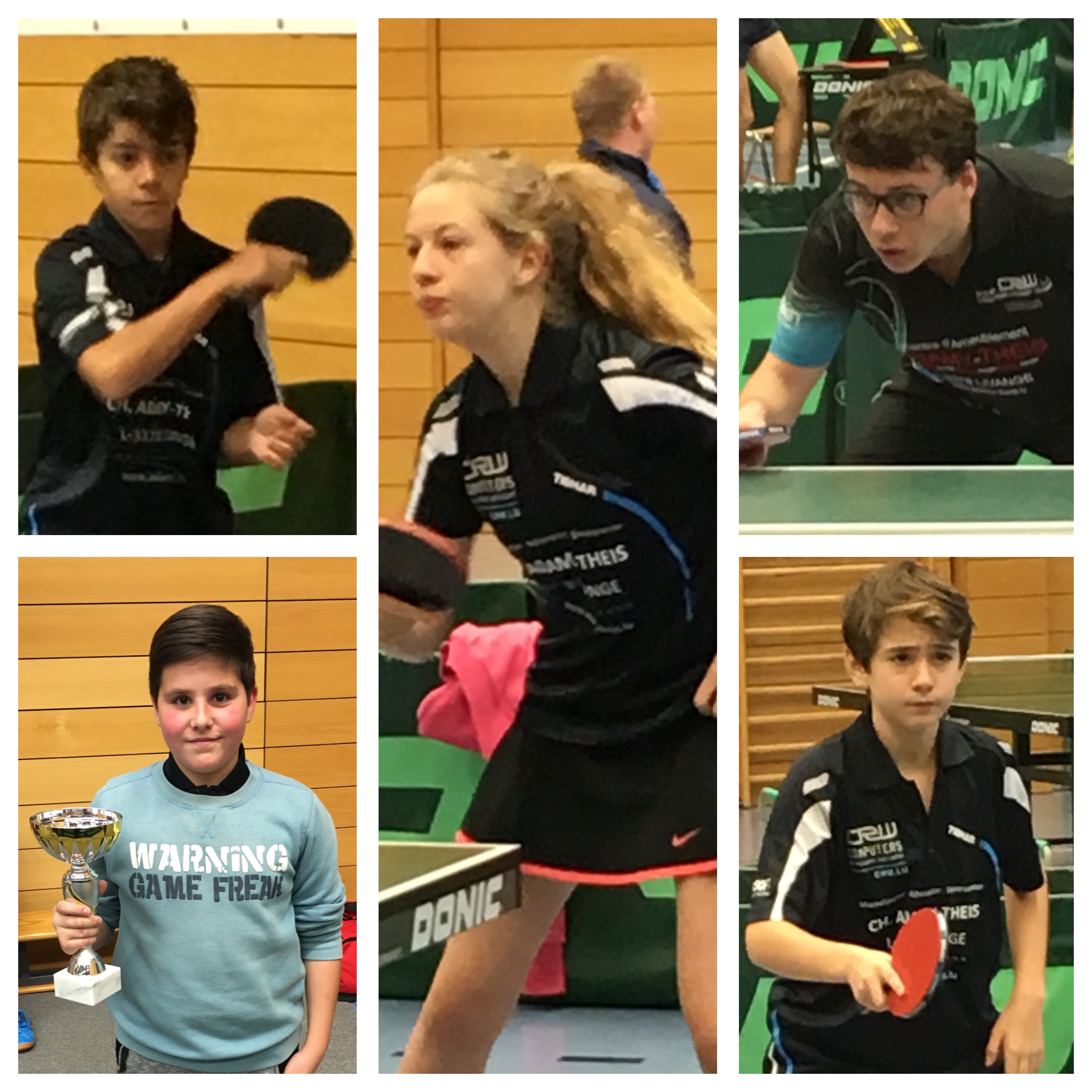Vainqueurs Tournoi 2016
