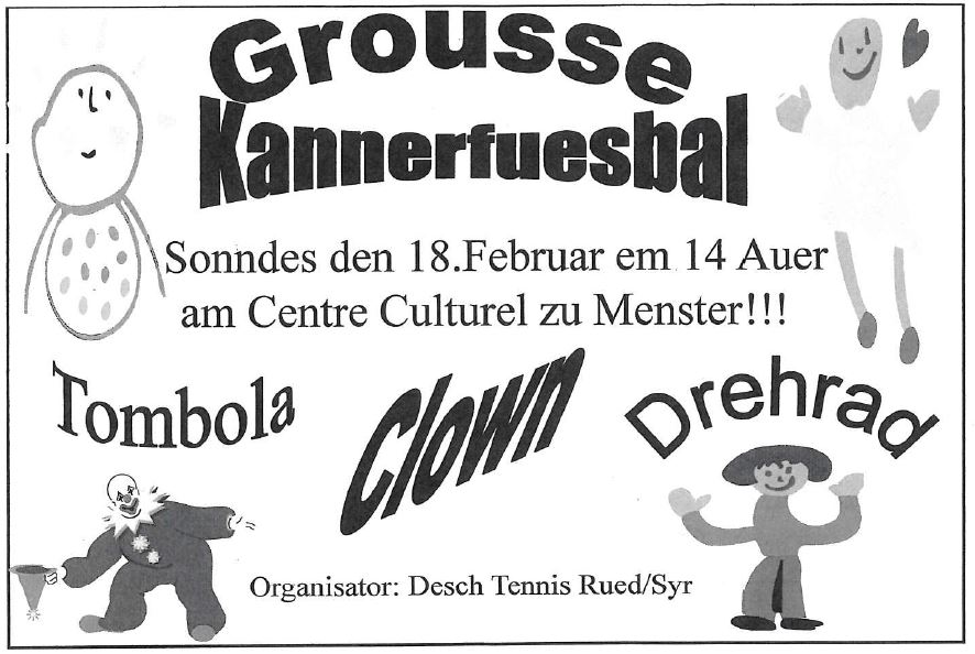 Kannerfuesbal 2018